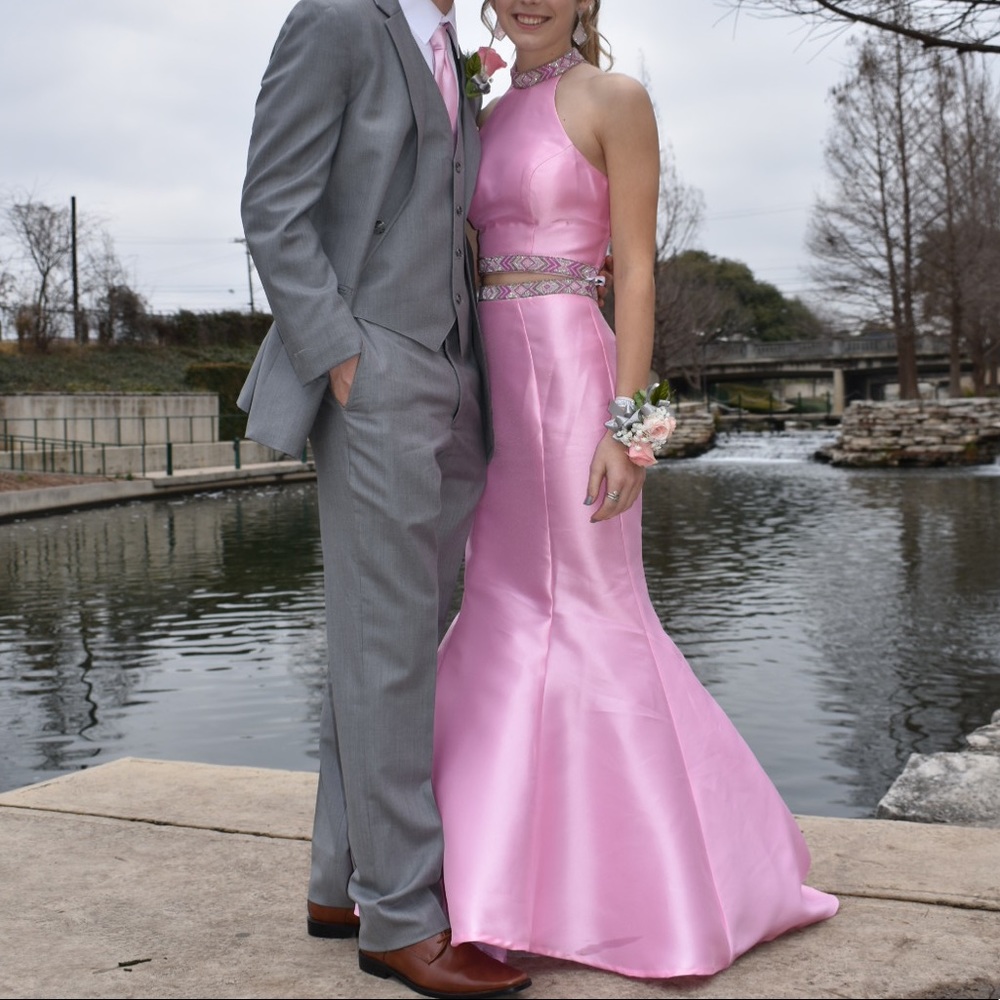 Pink Prom Dress size 4